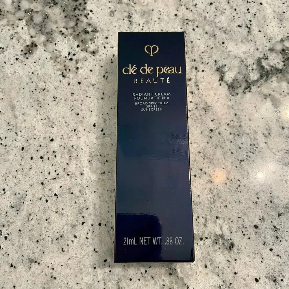 Cle de Peau Beaute Radiant Cream Foundation O80 Deep Ocher 21ml 0.88 oz NEW